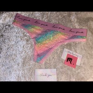 Victoria's Secret Pink Thong Panty